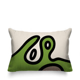 Peller Abstract Reversible Indoor/Outdoor Rectangle Pillow