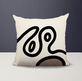 Peller Abstract Reversible Indoor/Outdoor Square Pillow