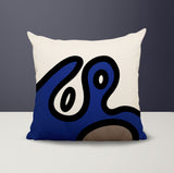 Peller Abstract Reversible Indoor/Outdoor Square Pillow