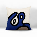 Peller Abstract Reversible Indoor/Outdoor Square Pillow