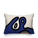 Peller Abstract Reversible Indoor/Outdoor Rectangle Pillow