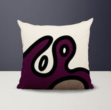 Peller Abstract Reversible Indoor/Outdoor Square Pillow