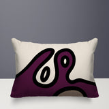 Peller Abstract Reversible Indoor/Outdoor Rectangle Pillow