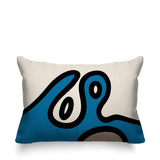 Peller Abstract Reversible Indoor/Outdoor Rectangle Pillow