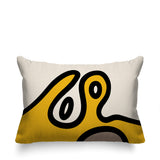 Peller Abstract Reversible Indoor/Outdoor Rectangle Pillow