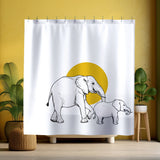 Pelz Floral Shower Curtain