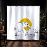 Pelz Floral Shower Curtain