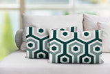 Pento Geometric Reversible Indoor/Outdoor Rectangular Pillow