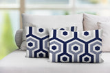 Pento Geometric Reversible Indoor/Outdoor Rectangular Pillow
