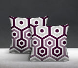 Pento Geometric Reversible Indoor/Outdoor Square Pillow