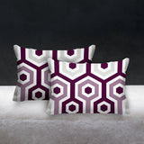 Pento Geometric Reversible Indoor/Outdoor Rectangular Pillow