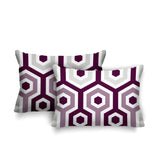 Pento Geometric Reversible Indoor/Outdoor Rectangular Pillow