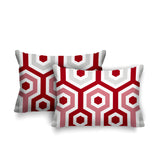 Pento Geometric Reversible Indoor/Outdoor Rectangular Pillow