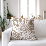 Percil Tye Dye Spun Polyester Reversible Throw Pillow