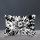 Percil Tye Dye Spun Polyester Reversible Throw Pillow