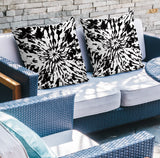 Percil Spun Polyester Square Indoor/Outdoor Throw Pillow