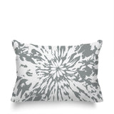 Percil Tye Dye Spun Polyester Reversible Throw Pillow