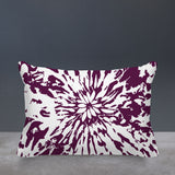 Percil Tye Dye Spun Polyester Reversible Throw Pillow