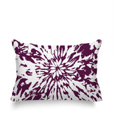 Percil Tye Dye Spun Polyester Reversible Throw Pillow