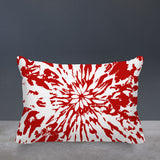 Percil Tye Dye Spun Polyester Reversible Throw Pillow