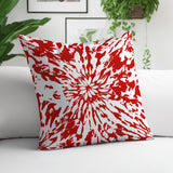 Percil Spun Polyester Square Indoor/Outdoor Throw Pillow