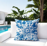 Percil Tye Dye Spun Polyester Reversible Throw Pillow