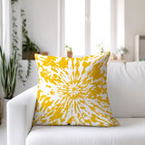 Percil Tye Dye Spun Polyester Reversible Throw Pillow