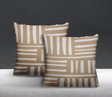 Pereto Abstract Reversible Indoor/Outdoor Square Pillow