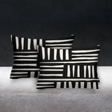 Pereto Abstract Reversible Indoor/Outdoor Rectangular Pillow