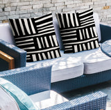 Pereto Abstract Reversible Indoor/Outdoor Square Pillow