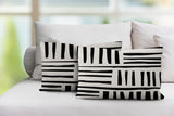 Pereto Abstract Reversible Indoor/Outdoor Rectangular Pillow