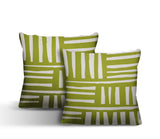 Pereto Abstract Reversible Indoor/Outdoor Square Pillow