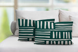 Pereto Abstract Reversible Indoor/Outdoor Rectangular Pillow