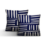 Pereto Abstract Reversible Indoor/Outdoor Square Pillow