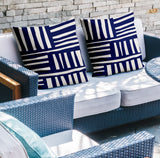 Pereto Abstract Reversible Indoor/Outdoor Square Pillow