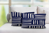 Pereto Abstract Reversible Indoor/Outdoor Rectangular Pillow