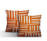 Pereto Abstract Reversible Indoor/Outdoor Square Pillow