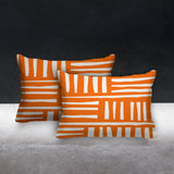Pereto Abstract Reversible Indoor/Outdoor Rectangular Pillow