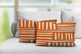 Pereto Abstract Reversible Indoor/Outdoor Rectangular Pillow
