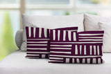 Pereto Abstract Reversible Indoor/Outdoor Rectangular Pillow