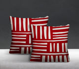 Pereto Abstract Reversible Indoor/Outdoor Square Pillow