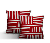 Pereto Abstract Reversible Indoor/Outdoor Square Pillow