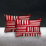 Pereto Abstract Reversible Indoor/Outdoor Rectangular Pillow