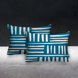 Pereto Abstract Reversible Indoor/Outdoor Rectangular Pillow