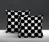 Perri Geometric Reversible Indoor/Outdoor Square Pillow