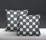 Perri Geometric Reversible Indoor/Outdoor Square Pillow