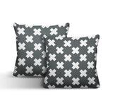 Perri Geometric Reversible Indoor/Outdoor Square Pillow