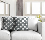 Perri Geometric Reversible Indoor/Outdoor Square Pillow