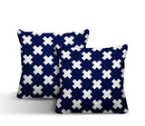 Perri Geometric Reversible Indoor/Outdoor Square Pillow