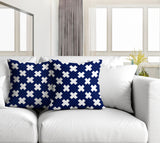 Perri Geometric Reversible Indoor/Outdoor Square Pillow